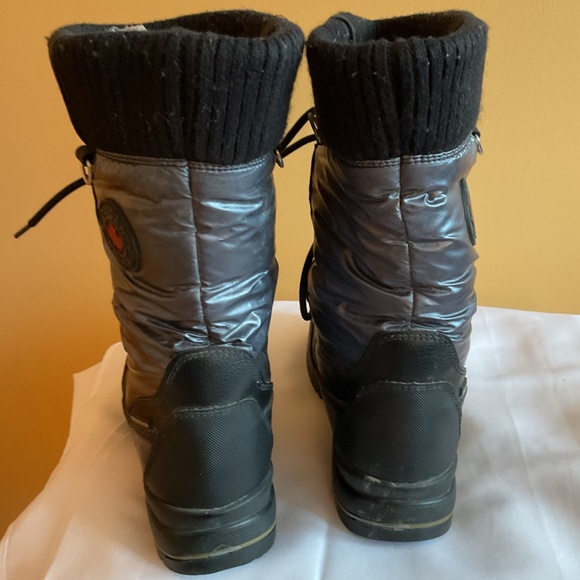 Cougar Canada Como 2 Black/Gray Winter Boots Size 10M - Picture 4 of 7